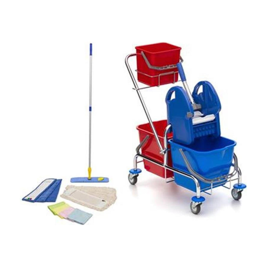 Wisch-Star Reinigungsset Chrom Putzset, L, 50 cm