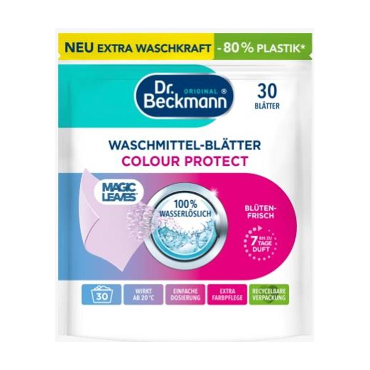 Dr. Beckmann Magic Leaves Color Waschmittel-Blätter