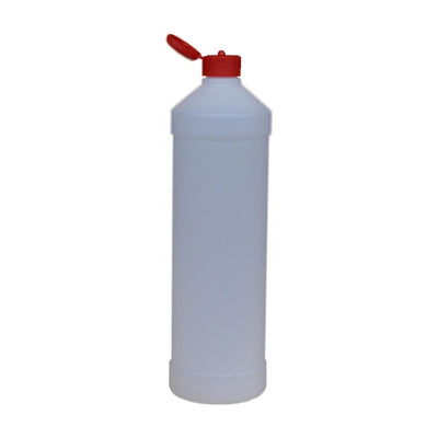 Recycelte Leerflasche natur rPE-HD