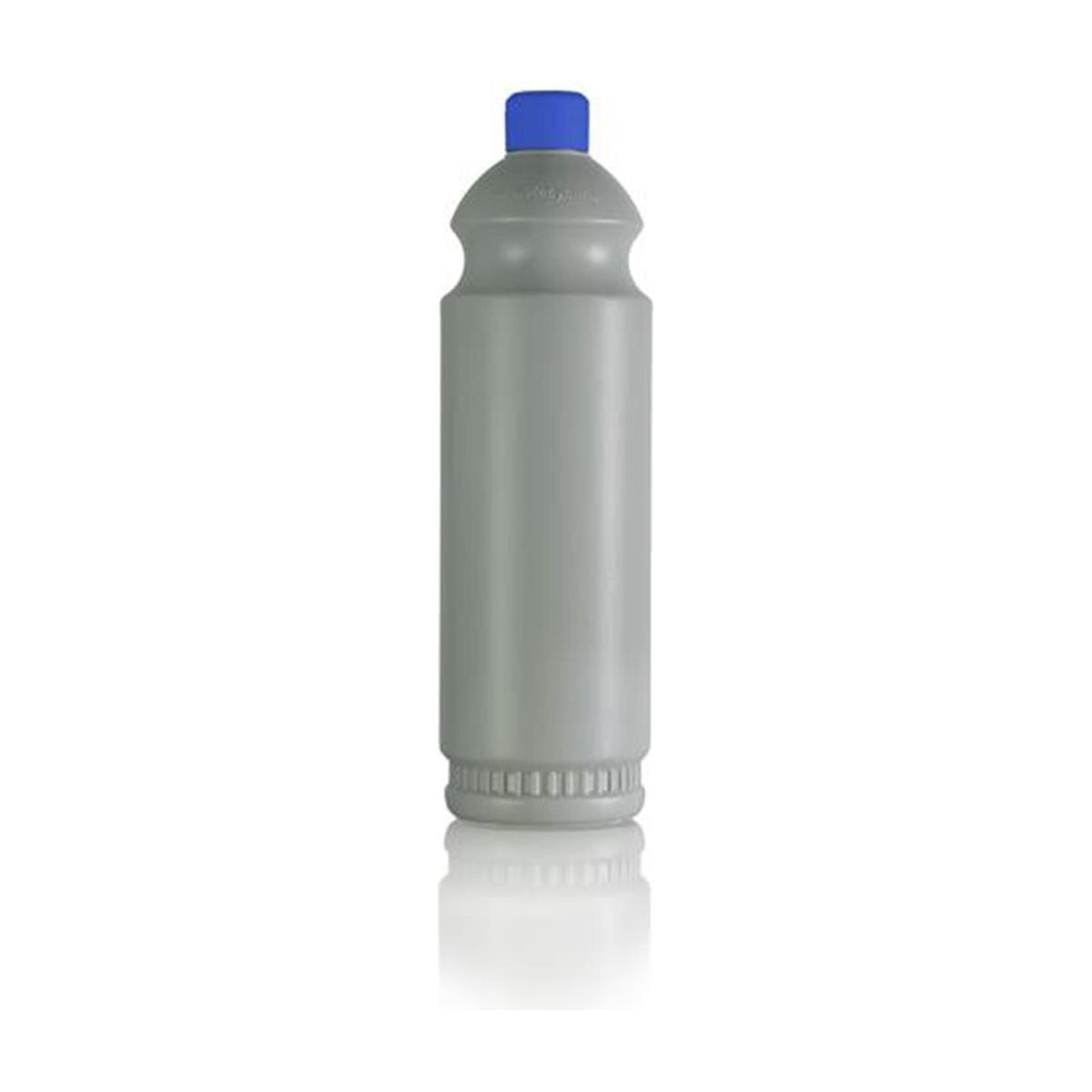 Recycelte 100% KLT HDPE Leerflasche 1 Liter mit Griffmulde