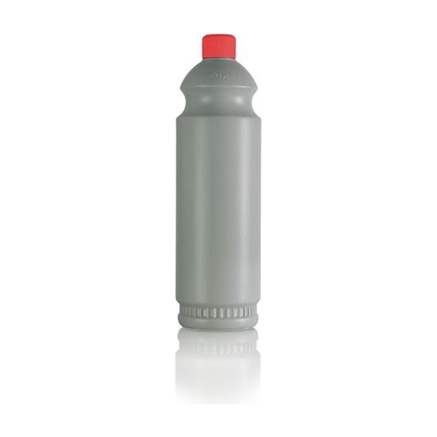 Recycelte 100% KLT HDPE Leerflasche 1 Liter mit Griffmulde