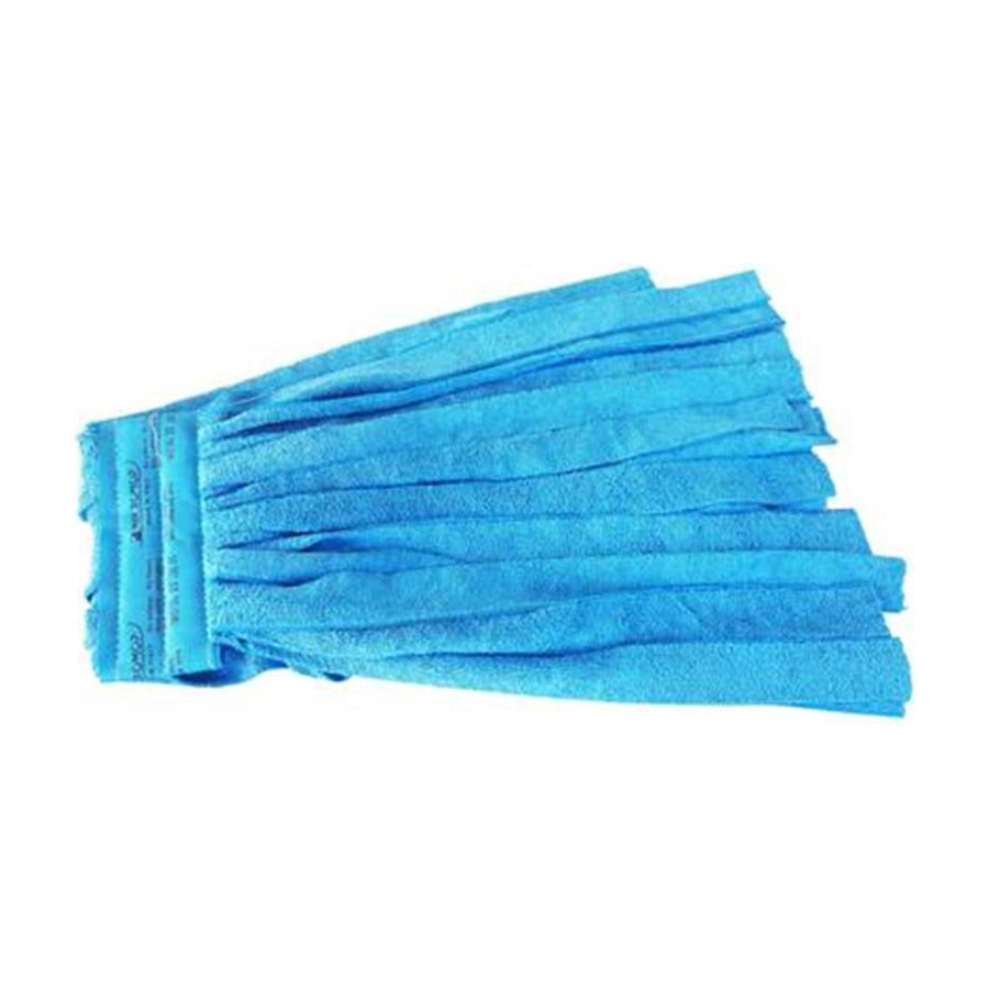 Nasswischmopp blau 250 g Fransen Ultramikrofaser