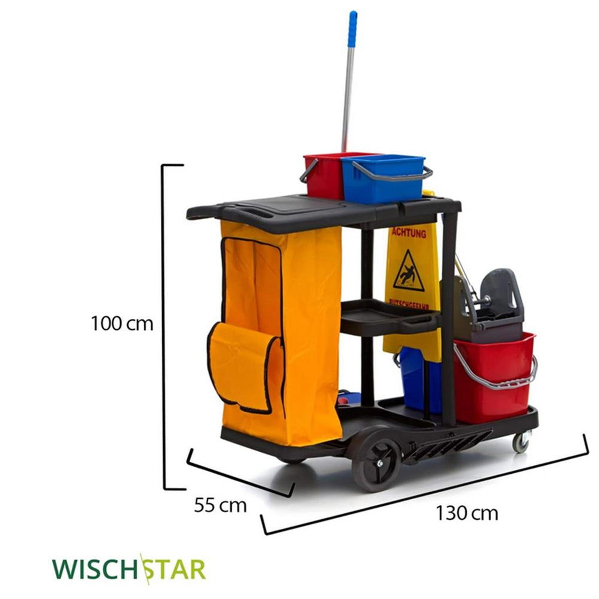 Wisch-Star Reinigungswagen Superstar Gerätewagen