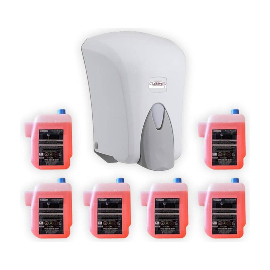 Starter-Set Seifenspender weiss