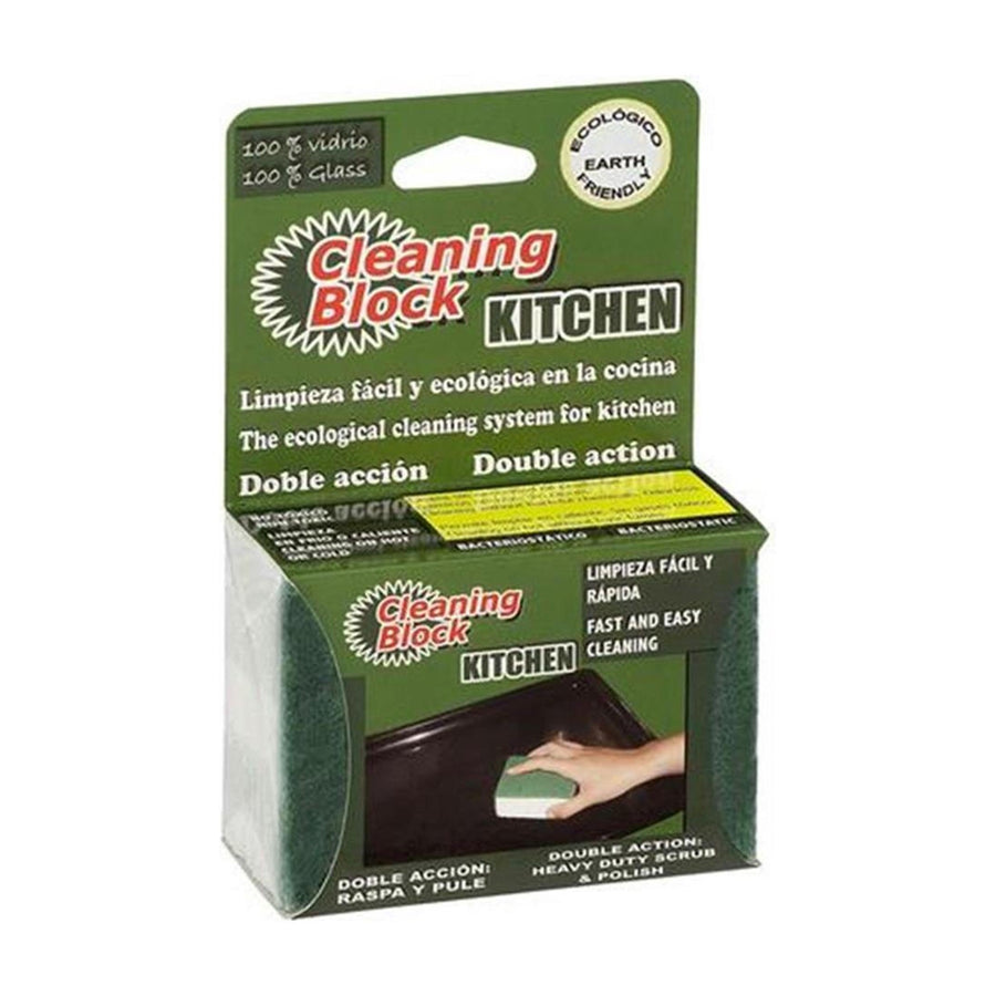 Cleaning Block Kitchen Küche Reinigungsstein weiß