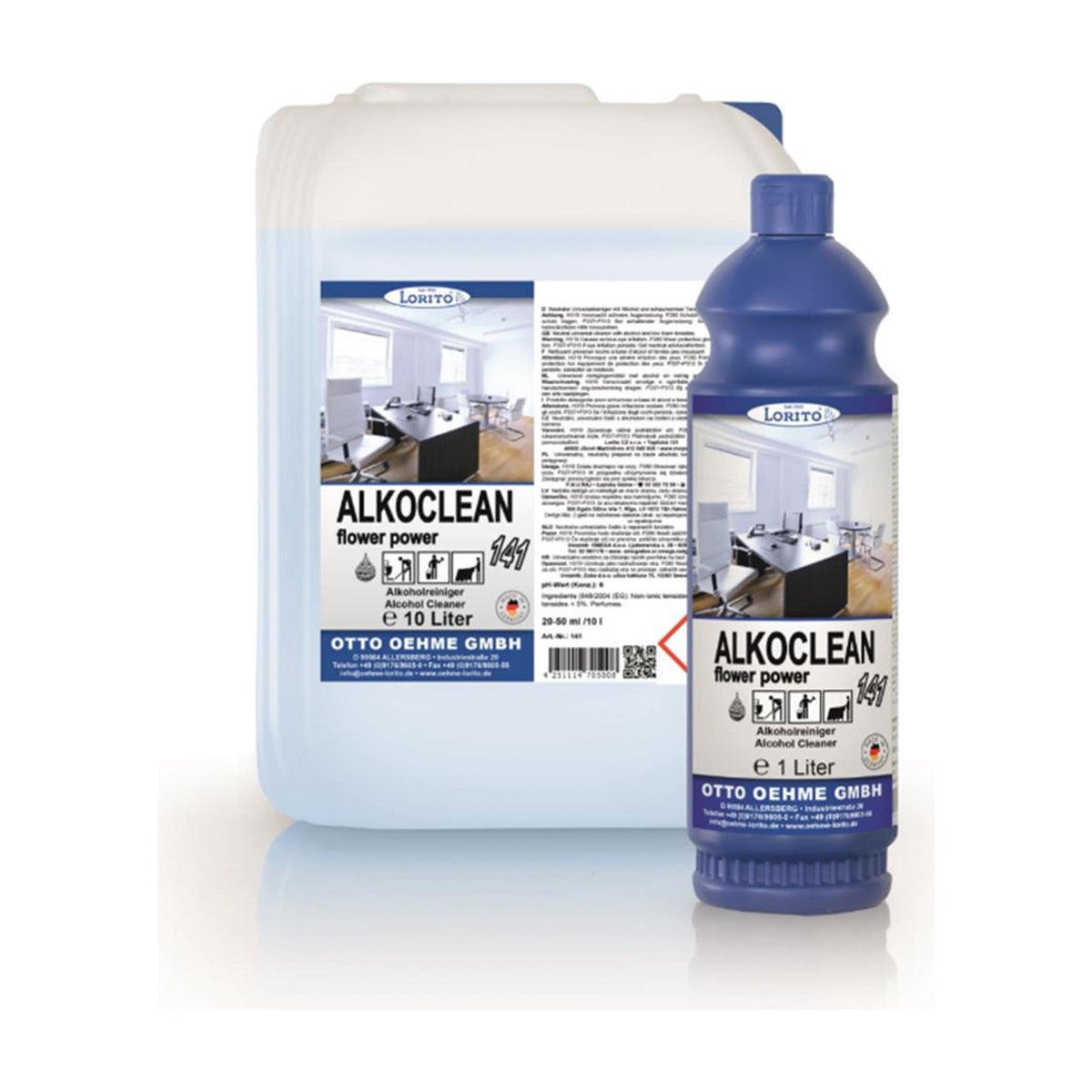 Lorito Alkoclean Flower Power Bodenpflege Alkoholreiniger