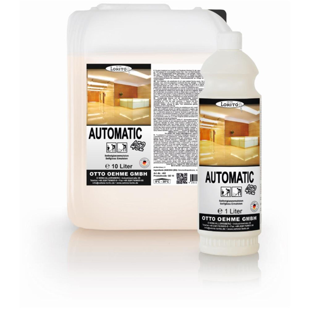 Lorito Automatic 452 Bodenbeschichtung Beschichtung
