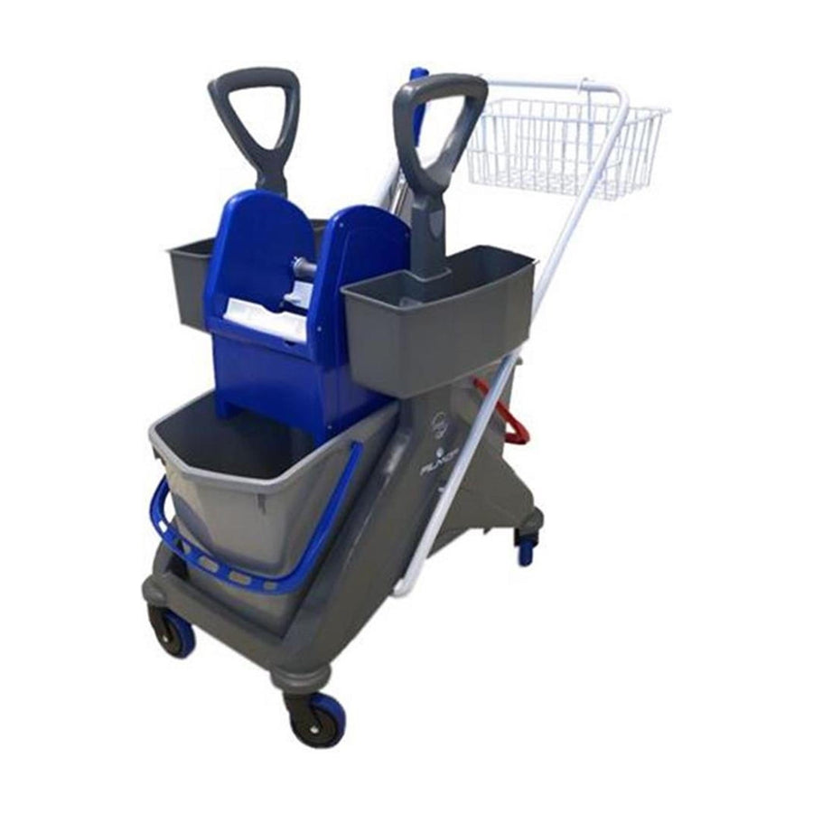 Filmop Doppelfahrwagen DUO Recycling mit Presse