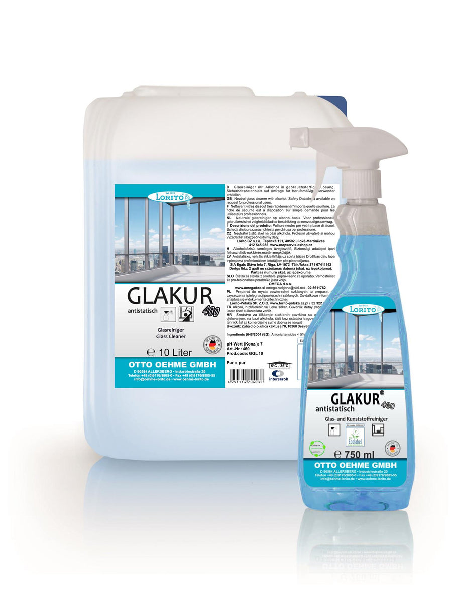 Lorito Glakur 460 Fensterreiniger Glasreiniger Eco fresh