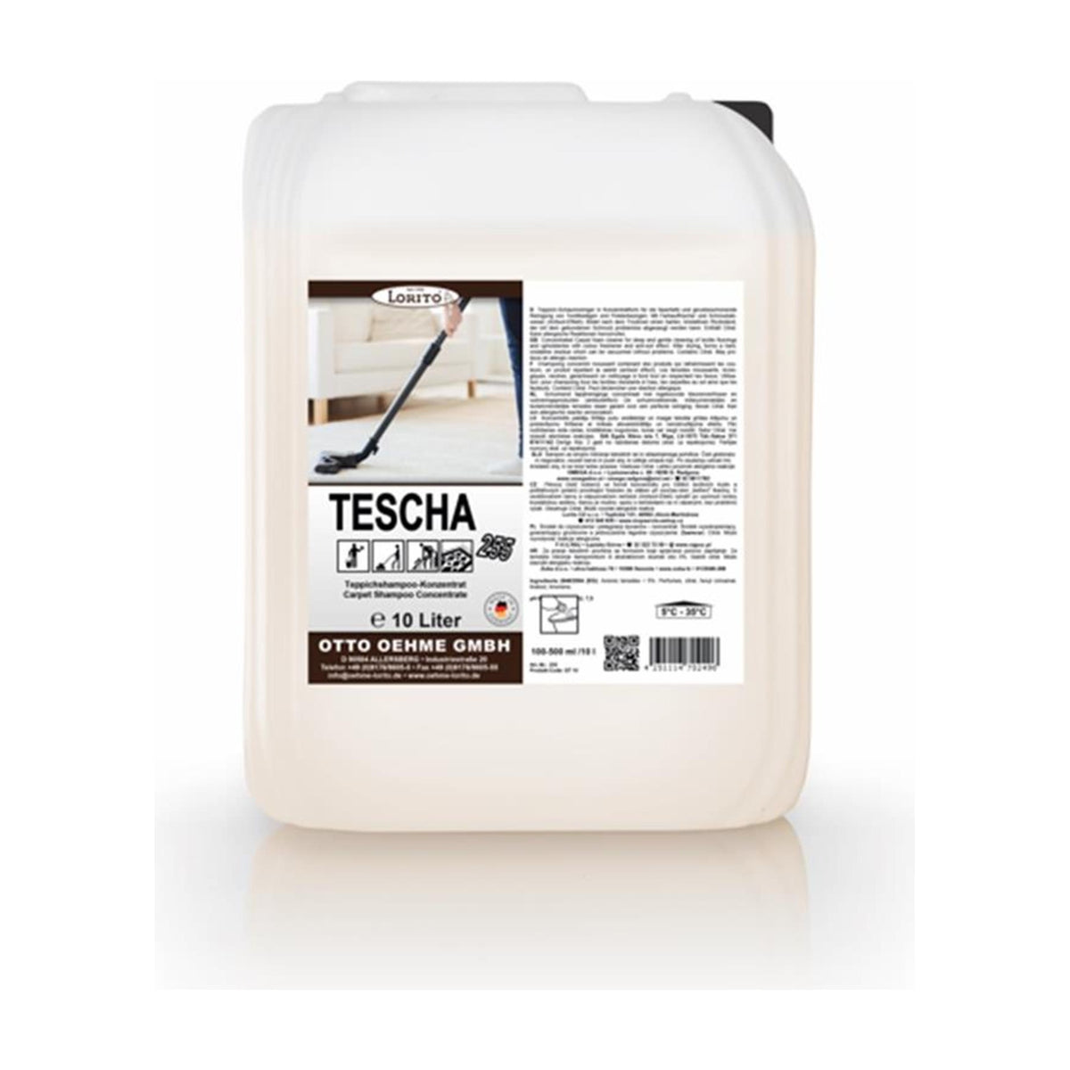 Lorito Tescha 255 Teppichshampoo Fleckentferner