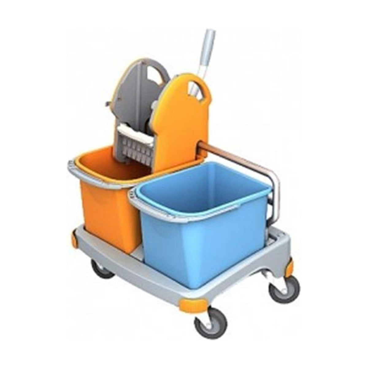 Splast Doppelfahreimer TS-0025 Orange Blau mit Presse