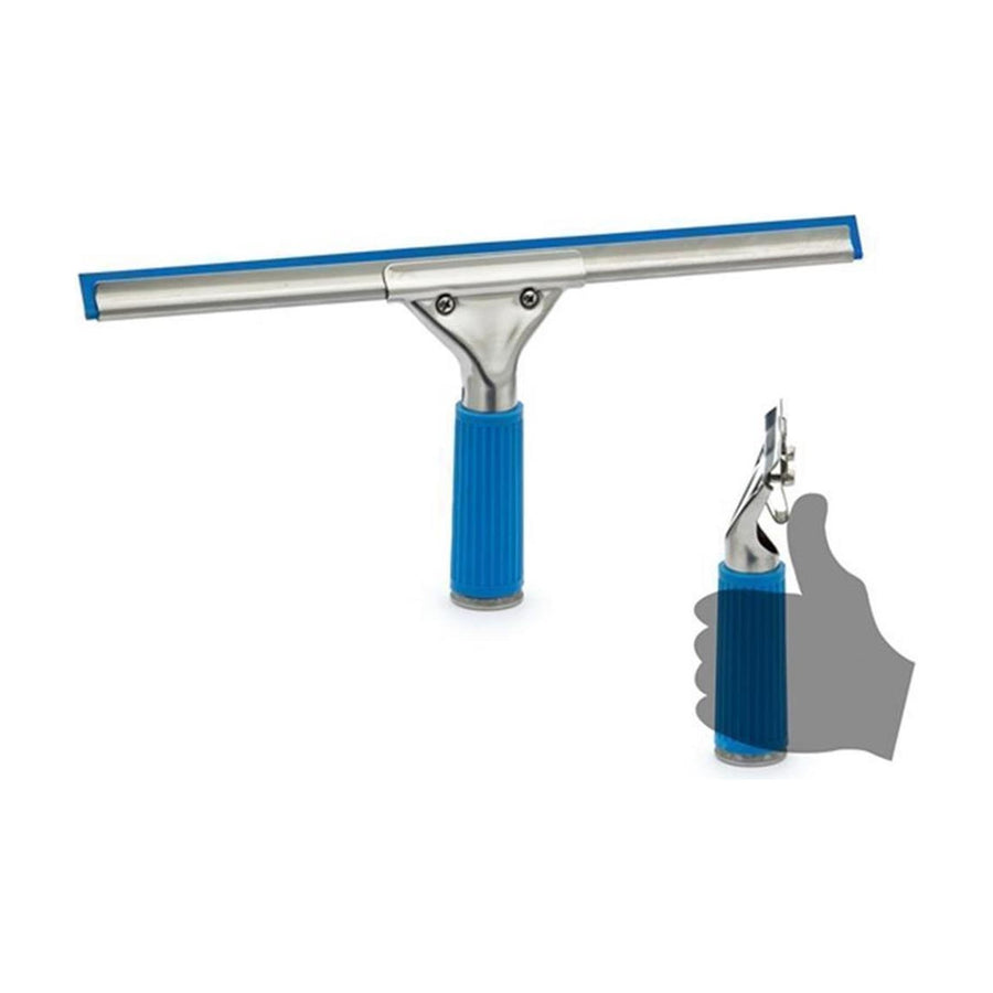 Profi Fensterwischer  Fensterabzieher, Blau, V-System