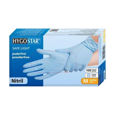 Einmalhandschuhe, Nitril Safelight  blau, 100er Box