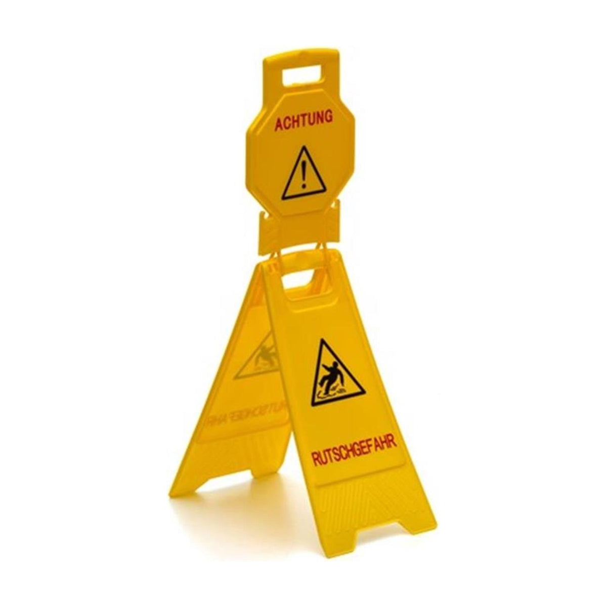 Wisch-Star Warnschild Achtung Rutschgefahr, aufklappbar