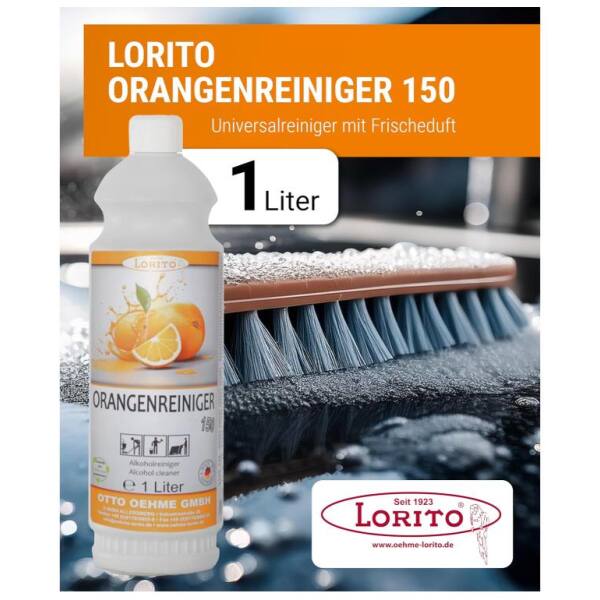 Lorito Orangenreiniger 150 Universalreiniger mit Frischeduft 1 Liter