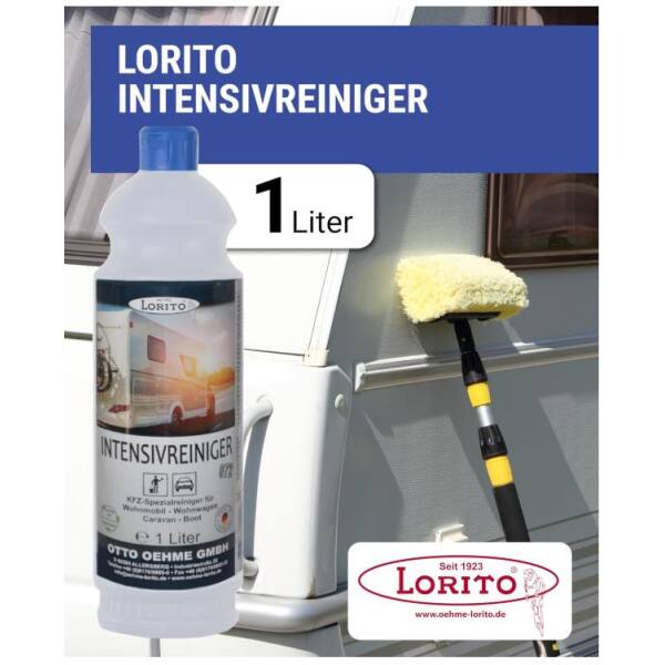 Lorito Intensivreiniger 072 für LKW-Planen, Wohnmobil und Wohnwagen 1 Liter