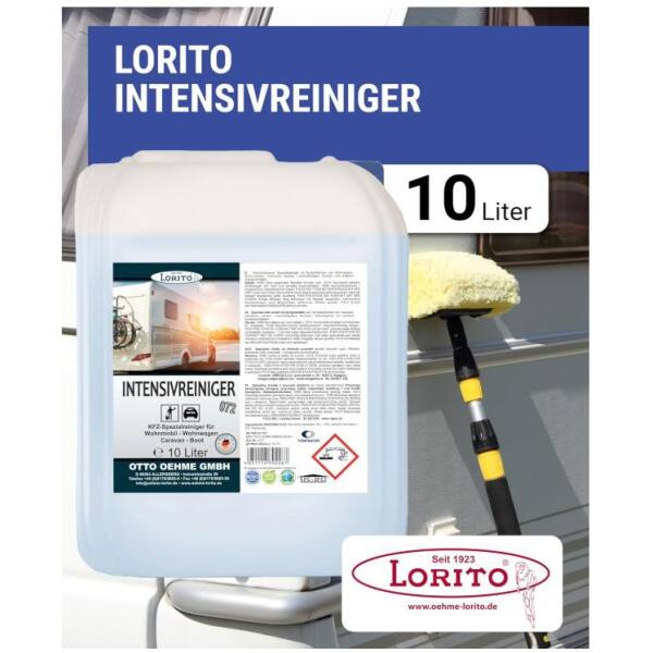 Lorito Intensivreiniger 072 für LKW-Planen, Wohnmobil und Wohnwagen 10 Liter