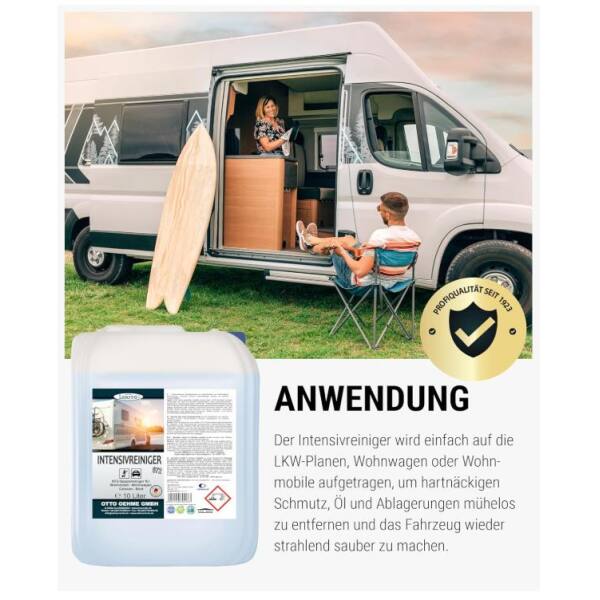 Lorito Intensivreiniger 072 für LKW-Planen, Wohnmobil und Wohnwagen 10 Liter