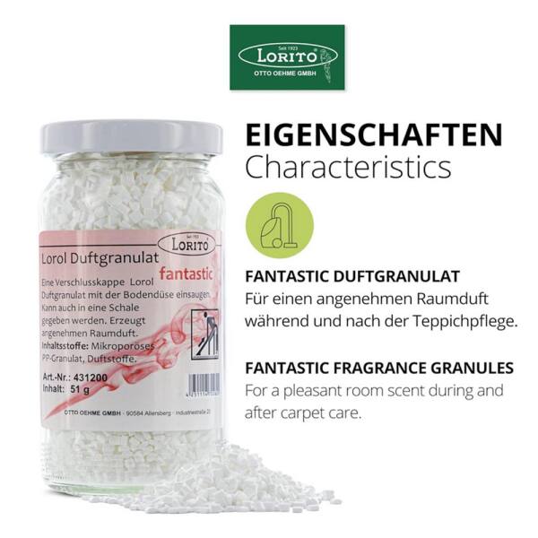 Lorol Duftgranulat  - 200 ml Staubsaugerduft Raumduft