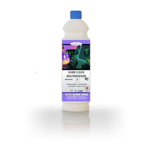 Lorito Game Clean Maus- und Tastaturreiniger 461 alkoholfrei