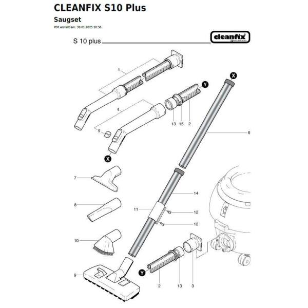 Fugendüse für Cleanfix S 10 Plus