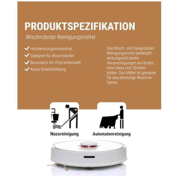 Lorito Wischroboter Reiniger Universalreiniger 10 Liter