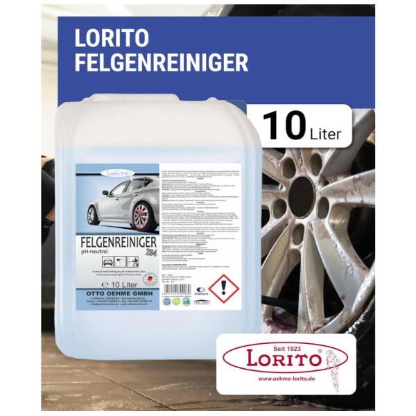 Lorito Felgenreiniger pH-neutral 284 10 Liter