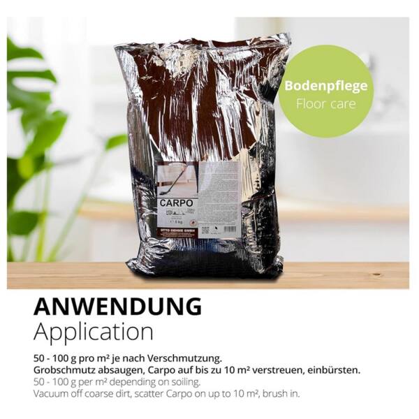 Teppichreiniger Teppichpulver Carpo 2,5 kg