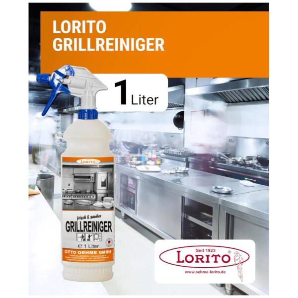 Lorito frisch u. sauber Grillreiniger 021 1L mit...