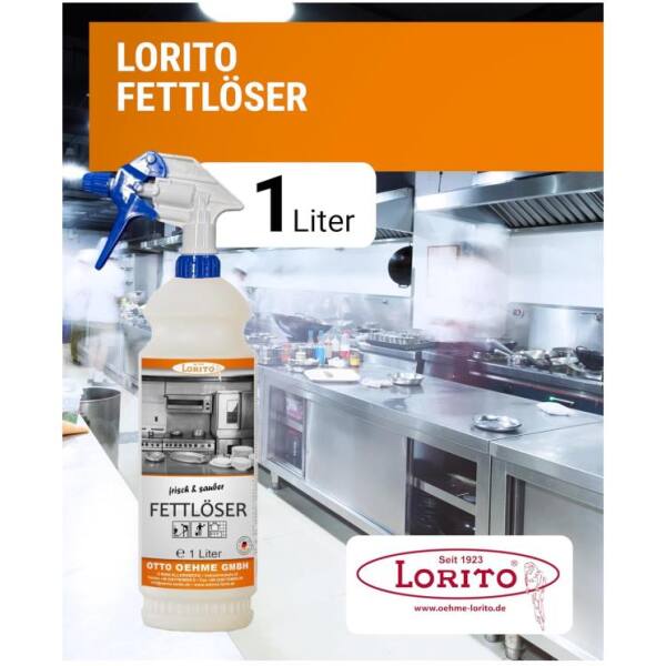 Lorito Wischstar frisch u. sauber Fettlöser 1 Liter...