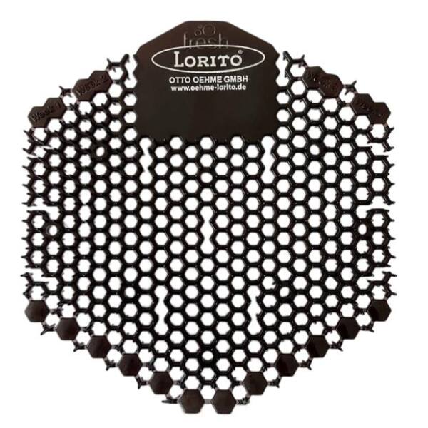 Wisch-Star Urinaleinlage Urinalsieb Wave 3D Midnight Coast, schwarz