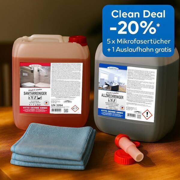 Frisch & Sauber Power-DUO –  Clean Deal Sanitär + Allzweck