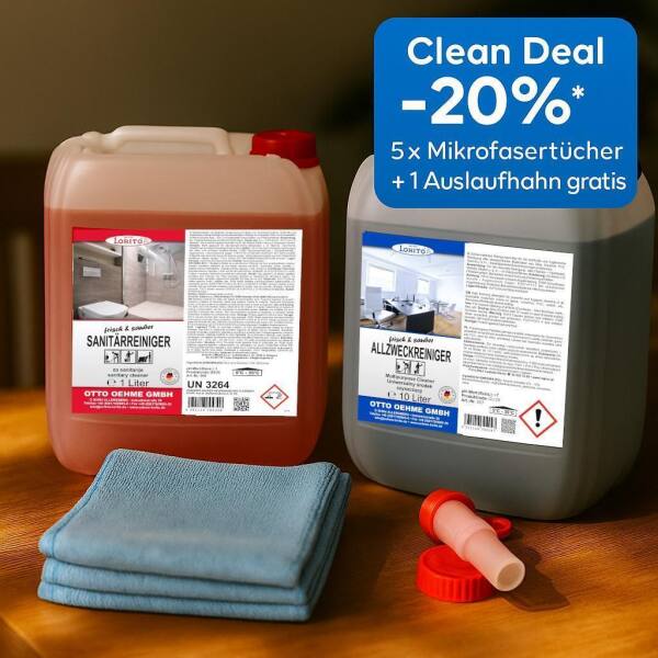 Frisch & Sauber Power-DUO –  Clean Deal Sanitär + Allzweck