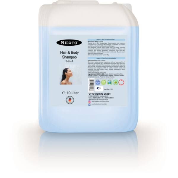 Riloto Hair & Bodyshampoo 10 L