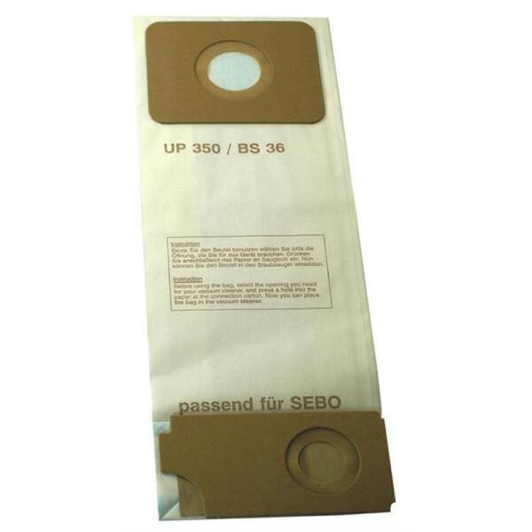 Staubsaugerfilter Papierfilter passend f&uuml;r SEBO BS...