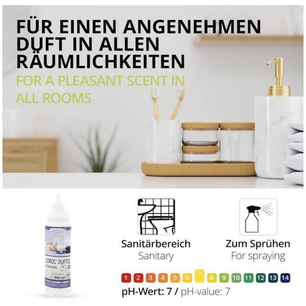 Lorito Lorol Classic Duftöl Toilettenduft Sanitärduft Badduft
