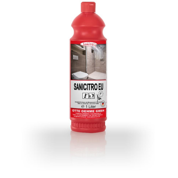 Lorito® Sanicitro 521 Sanitärreiniger Bio Kalklöser EU-Ecolabel (Blume)