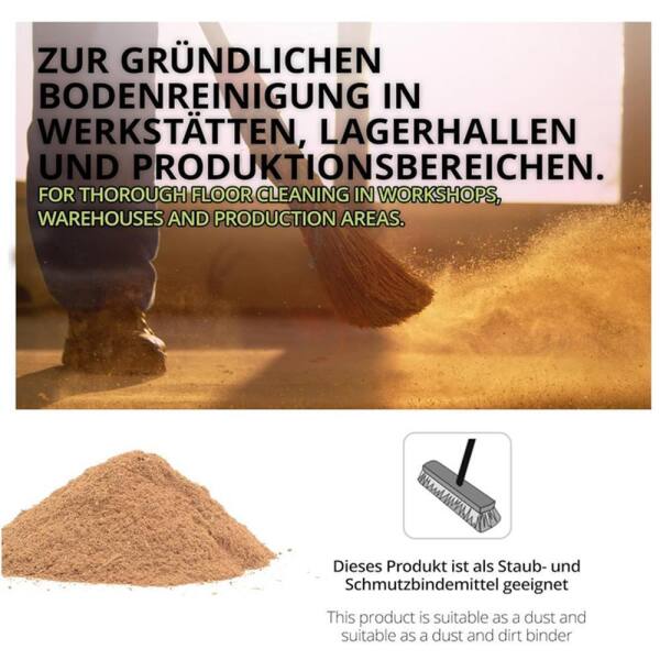 Lorito Neutralkehrspäne 415 Kehrspäne Staubbindemittel
