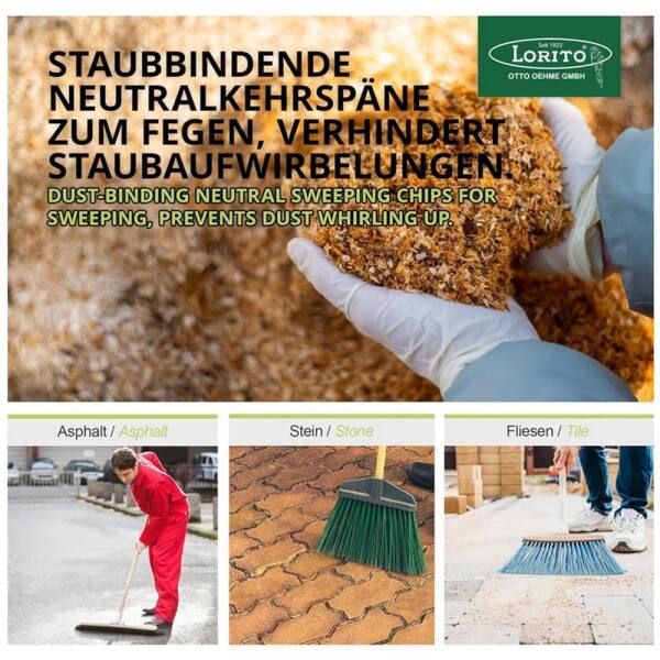 Lorito Neutralkehrspäne 415 Kehrspäne Staubbindemittel