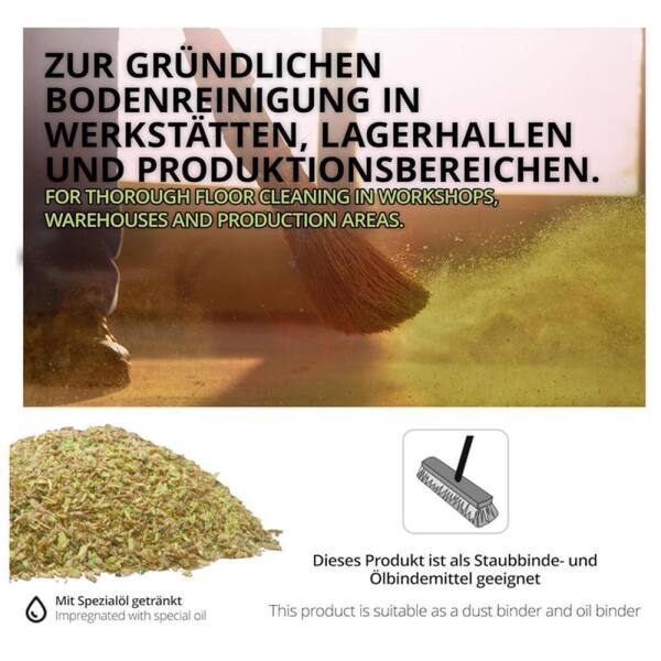Lorito Ölkehrspäne 405 Kehrspäne Staubbindemittel