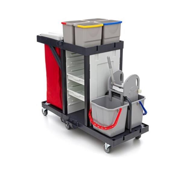 Wisch-Star® Reinigungswagen Willy Systemwagen Putzwagen