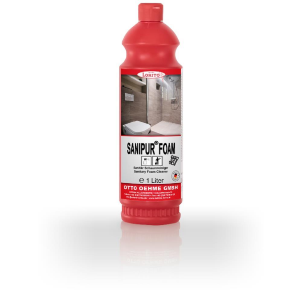 Lorito® Sanipur Foam 327 Sanitärreiniger Kalklöser schäumend Kalkentferner