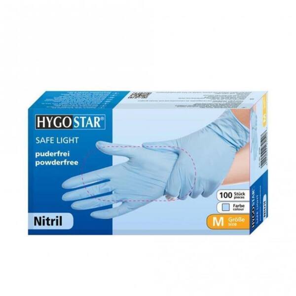 Einmalhandschuhe, Nitril Safelight  blau, 100er Box