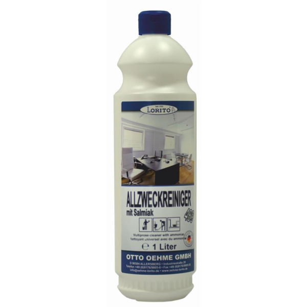 Lorito® Allzweckreiniger 489 mit Salmiak Alkoholreiniger schäumend