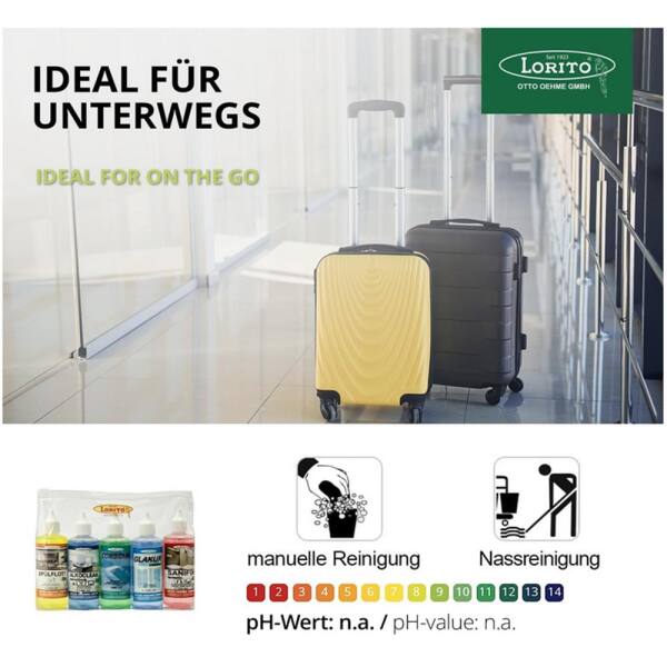 Lorito 5x 100ml Reinigungsset Probe-Set Gast-Reinigungskit