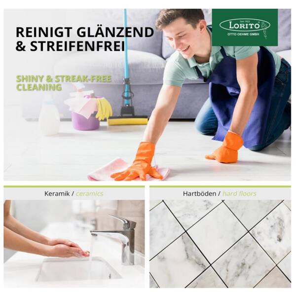 Lorito 5x 100ml Reinigungsset Probe-Set Gast-Reinigungskit