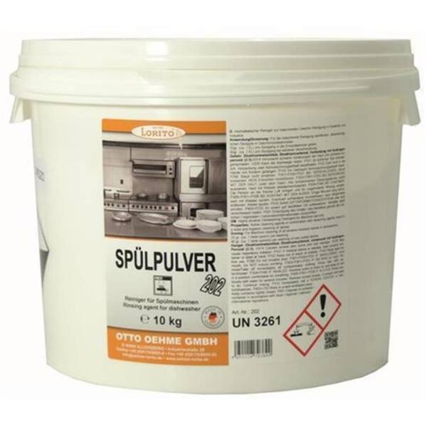 Geschirrsp&uuml;lmittel, Sp&uuml;lmaschinenpulver 202 5 kg