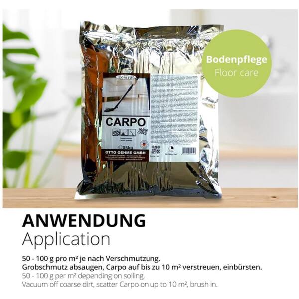 Teppichreiniger Teppichpulver Carpo 0,5 kg