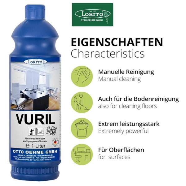 Allzweckreiniger Vuril146 1 Liter