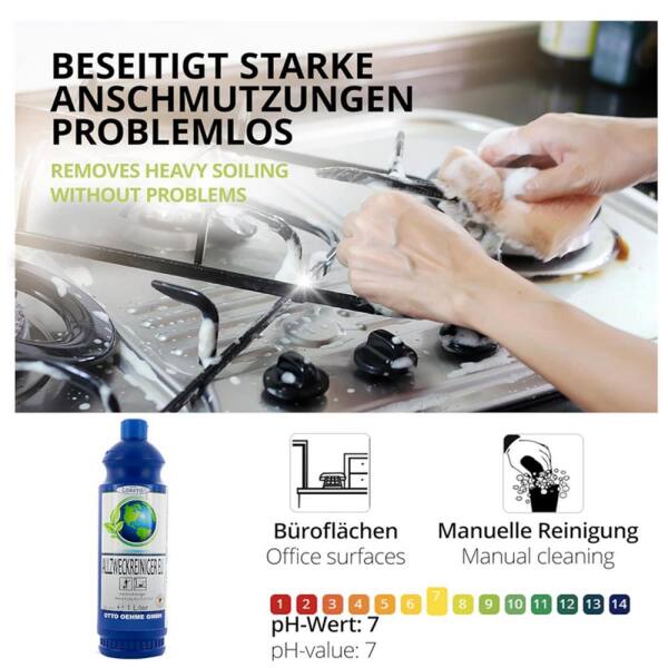 Allzweckreiniger  Eco u. fresh EU-Ecolabel 1 Liter